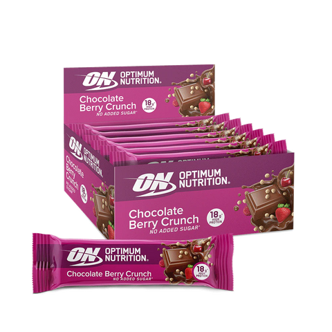 Chocolate Berry Crunch Protein Bar - 18g high protein
