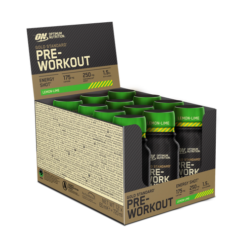 Gold Standard Pre-Workout Shot - 60ml (175mg caffeine)