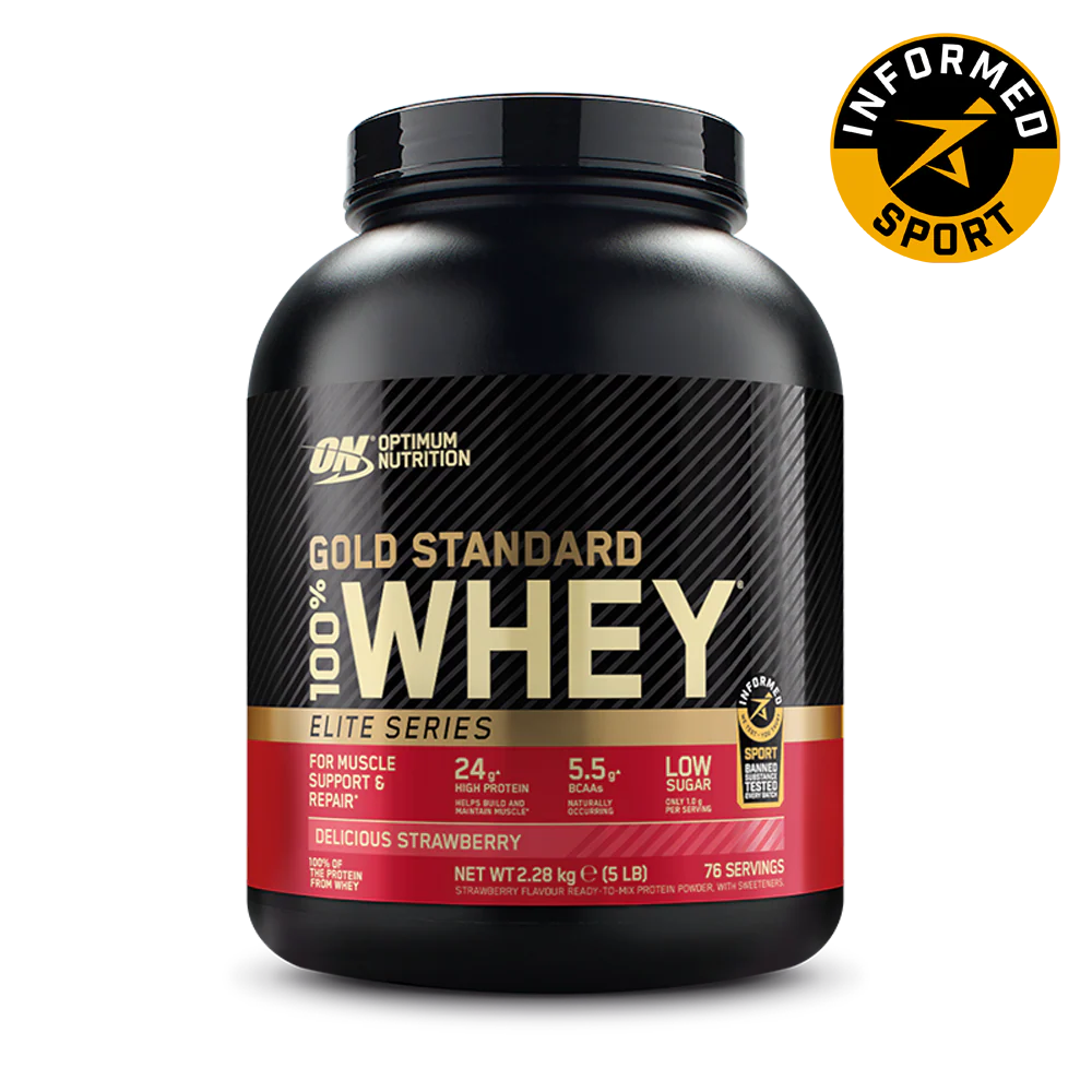 Gold Standard 100% Whey Protein Powder - Elite Series